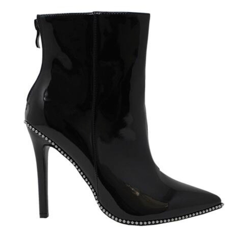 NWT Yoki Studded Stiletto Booties